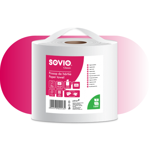 Rola Hartie Sovio 2str.(1000foi)