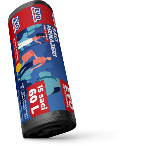Saci menaj 60L 15BUC/ROLA
