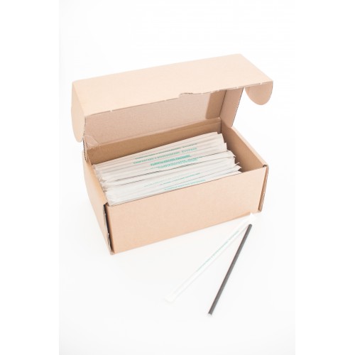 Paie BIO hartie 6mm BLACK amb idiv. 200 pcs/set